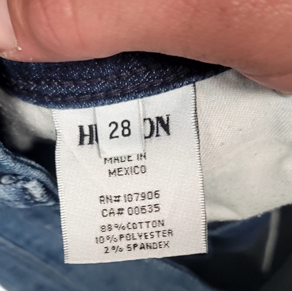 Hudson | Cut Off Blue Denim Jean Shorts | Size: 28 - Picture 2 of 3